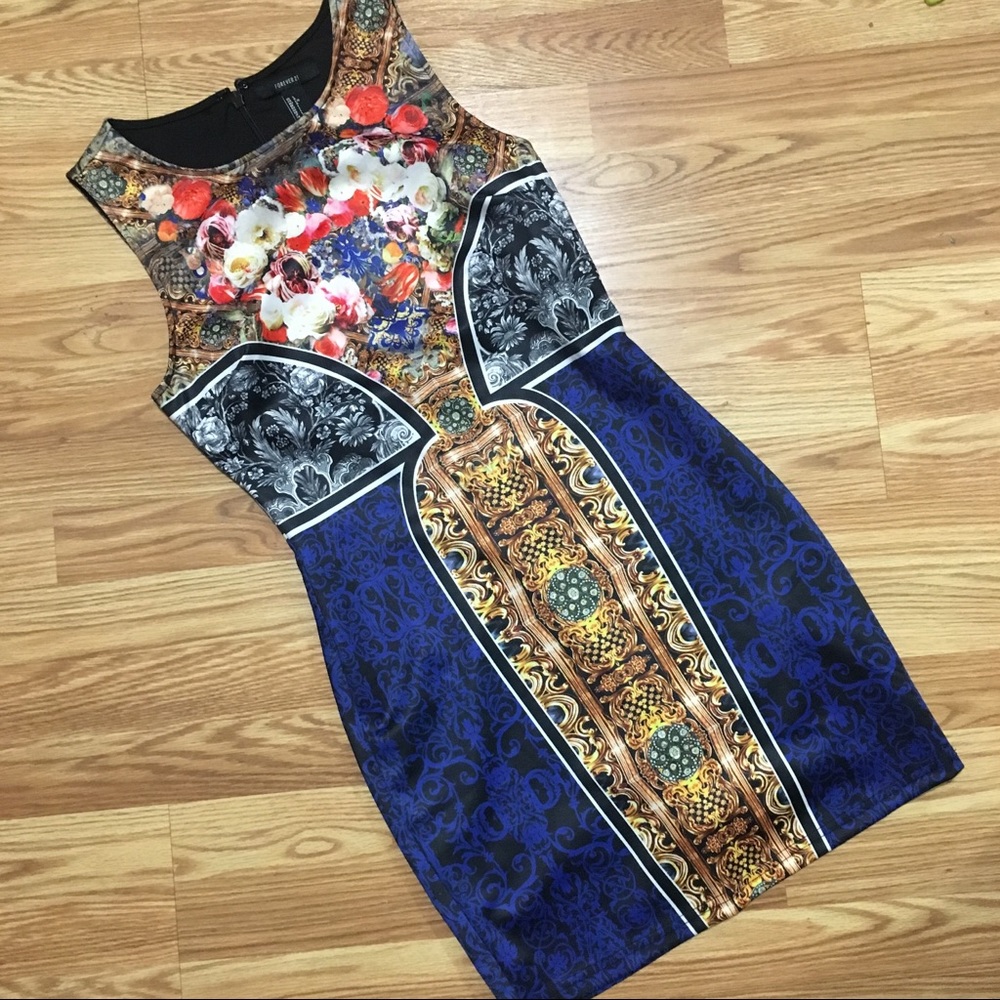 Forever 21 Jewel Tone Bodycon Dress